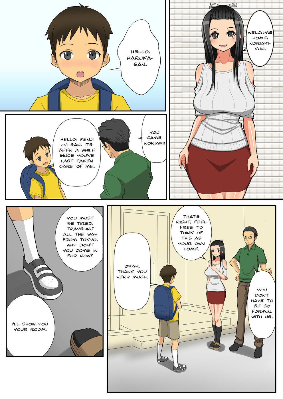 Hentai Manga Comic-Noriaki-kun to Haruka-san-Read-2